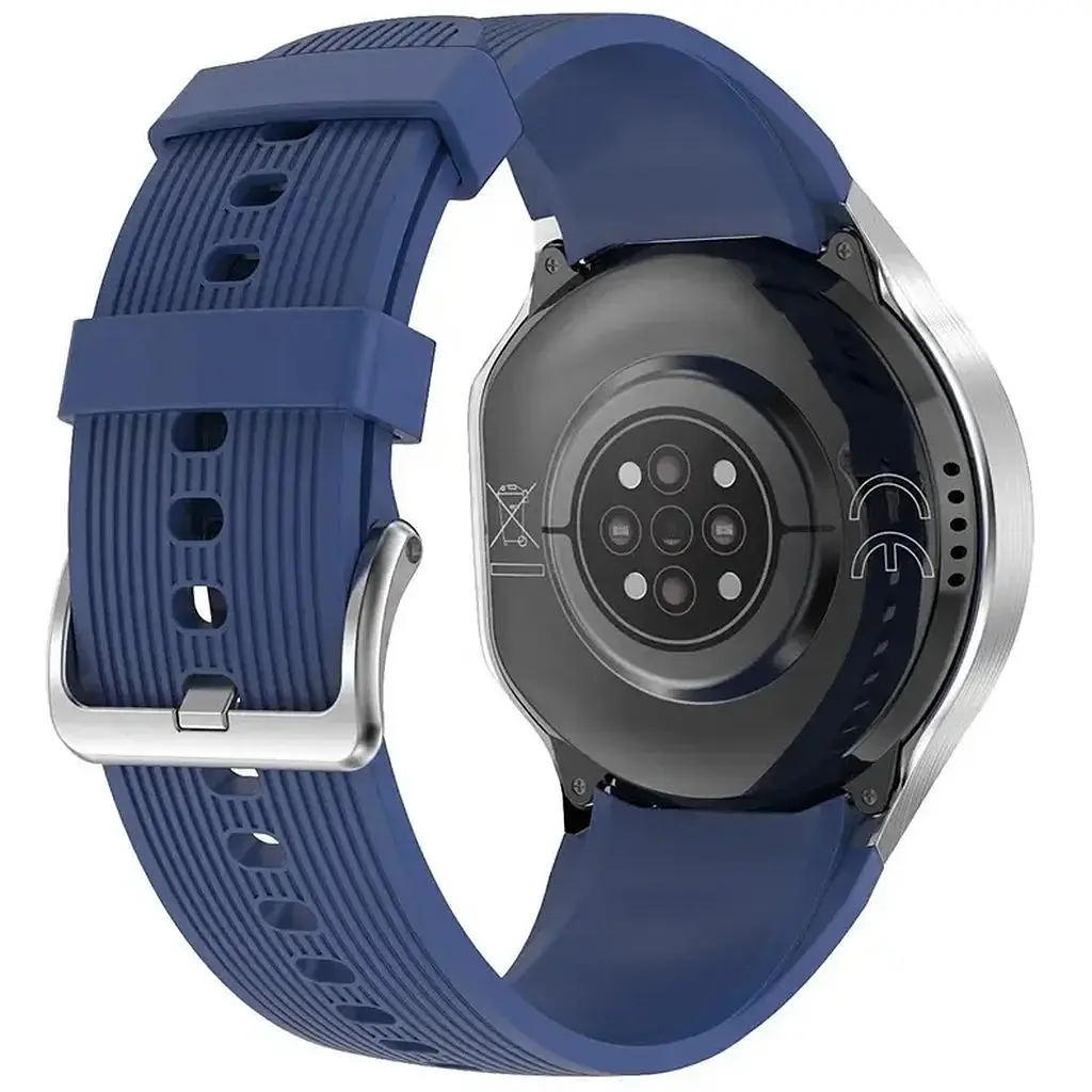 Умные часы NO.1 DT WATCH X с возможностью подключить наушники Серебристый - фото 5