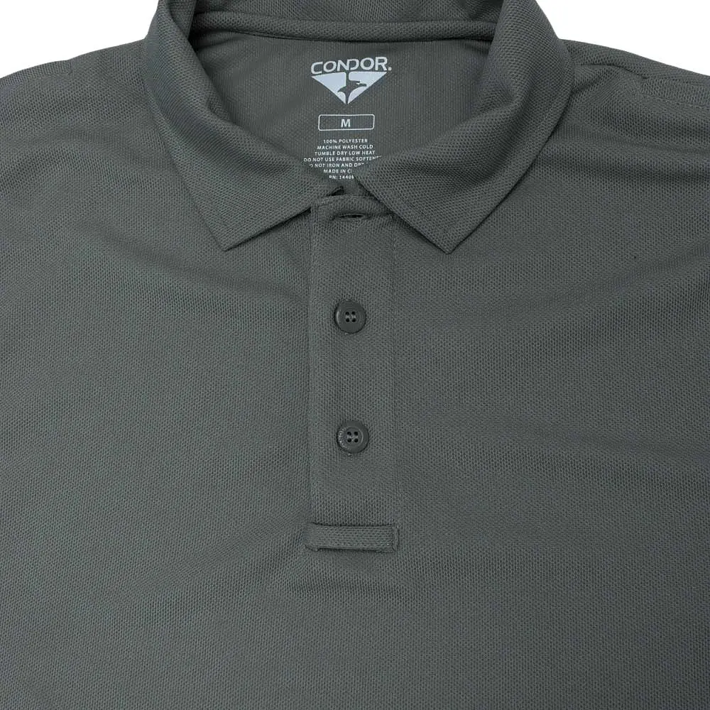 Тенниска поло Condor-Clothing Long Sleeve Performance Tactical Polo M Graphite - фото 2
