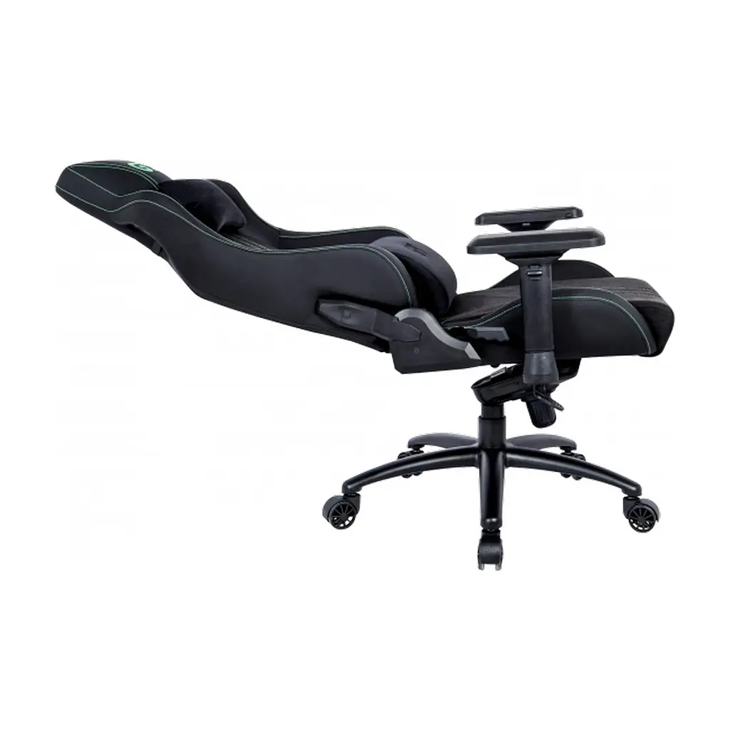 Крісло ігрове GT Racer X-8006 Black/Green (X-8006 Fabric Black/Green) - фото 4