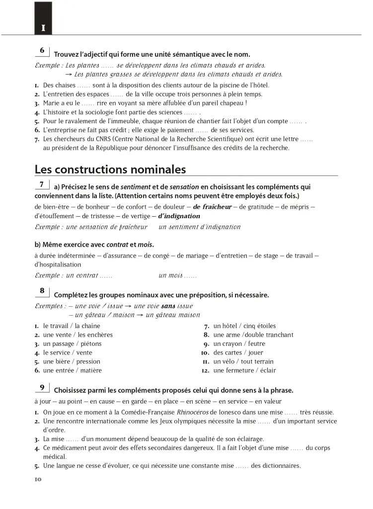 Les 500 Exercices de Grammaire Livre d'eleve B2 + corriges - фото 10