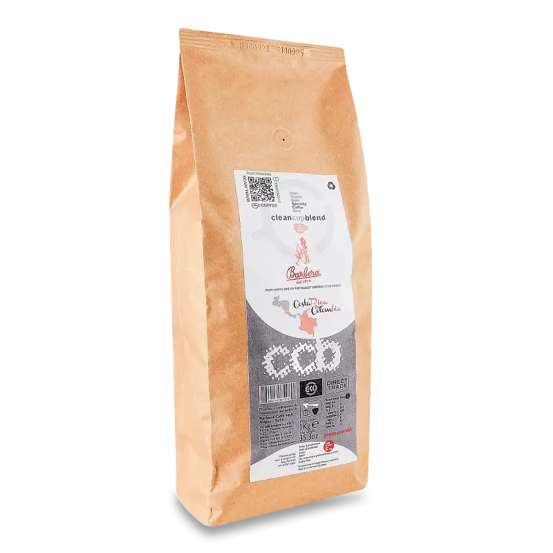 Кава в зернах Barbera Clean Cup Blend 1 кг - фото 2
