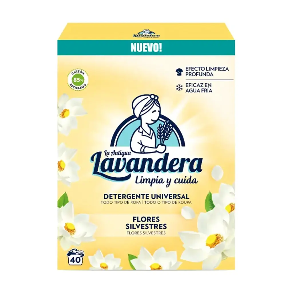 Пральний порошок La Antigua Lavandera Польові квіти 2.2 кг (8435495815037)