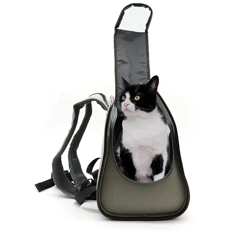 Рюкзак для кота Croci Catmania Tomodachi 40x20x36см до 10 кг помаранчевий (C2178087) - фото 6