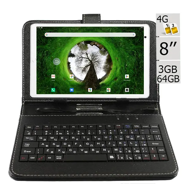 Планшет-телефон Adronix NexVi PRO 8 LTE 3/64 Silver + Чохол-клавіатура - фото 2