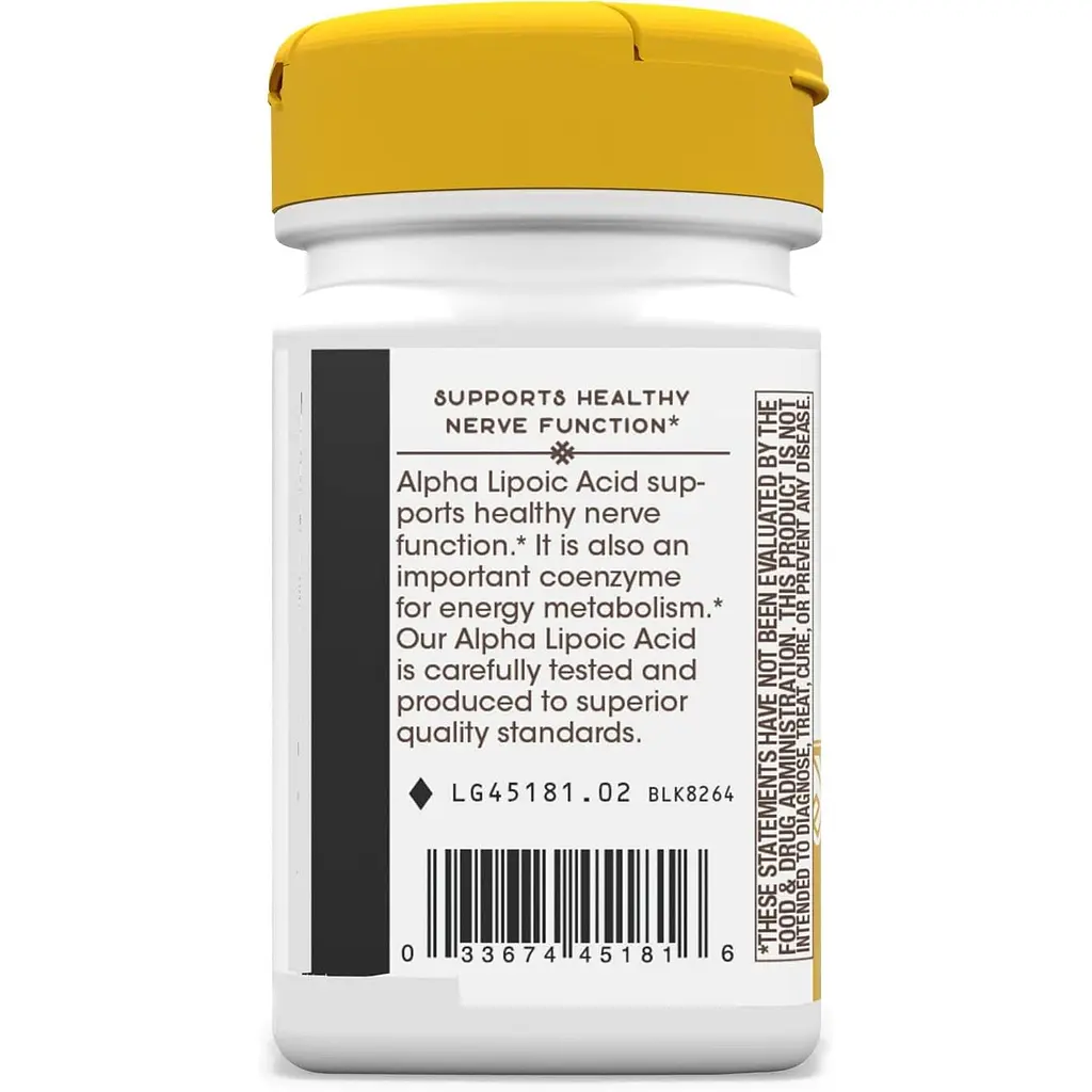 Альфа-ліпоєва кислота Nature's Way Alpha Lipoic Acid 60 капсул - фото 2