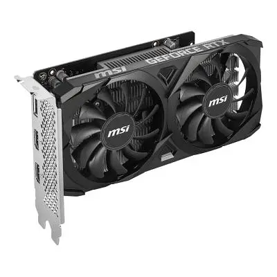 Видеокарта MSI GeForce RTX3050 6Gb VENTUS 2X E OC (RTX 3050 VENTUS 2X E 6G OC) - фото 3