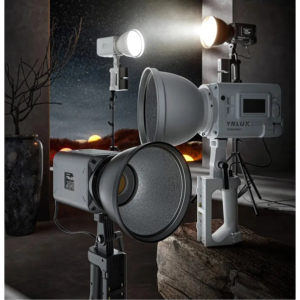 Студийный светильник Yongnuo YNLUX200 LED Bi-Color 200W 2700-6500К [105636] - фото 7