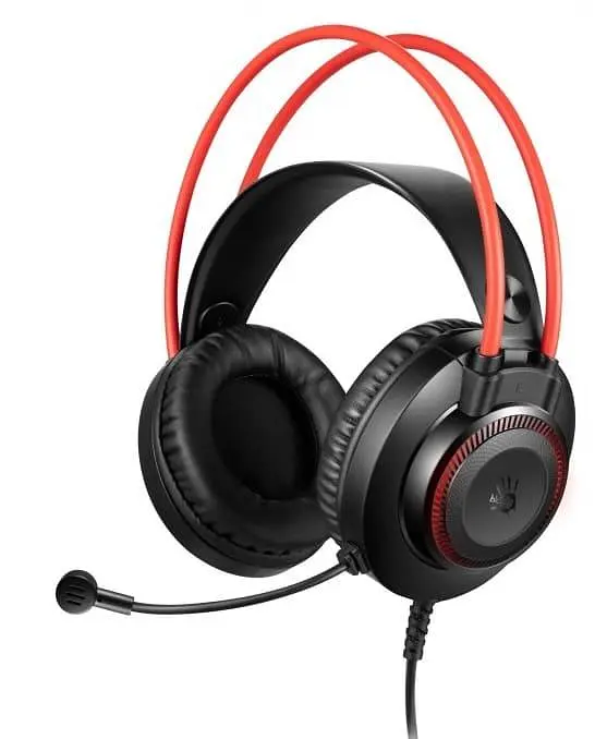 Ігрова гарнітура Bloody A4Tech G200Q Black (G200Q (Black+Red))