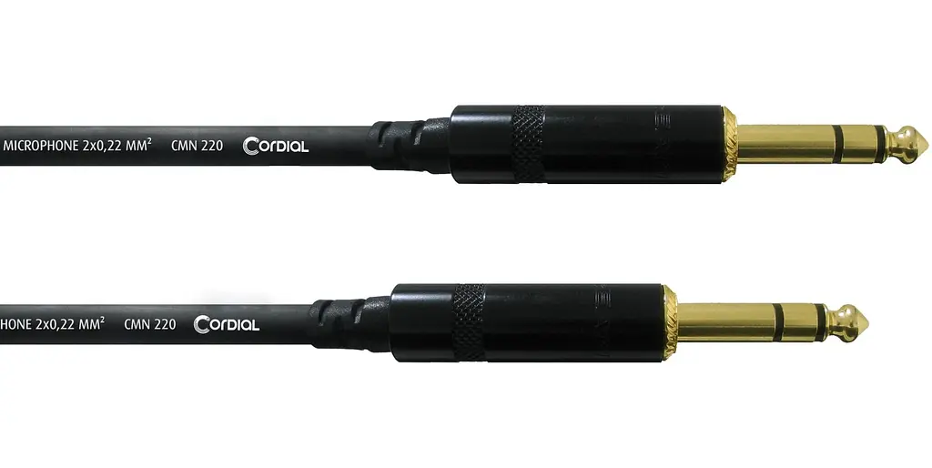 Балансный аудио кабель Jack 6.3 — Jack 6.3 1.5м Cordial CFM 1,5 VV