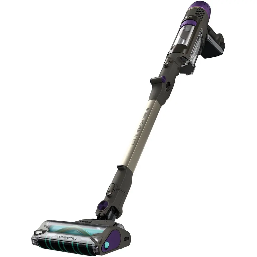Аккумуляторный пылесос Shark Detect Pro Max with Auto Empty System бежево-фиолетовый (IP3251EUT) - фото 2