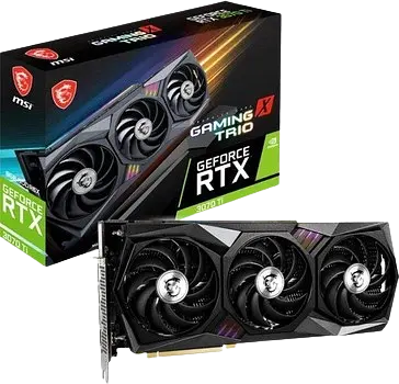 Відеокарта GeForce RTX 3070 8GB MSI Gaming X Trio (RTX 3070 GAMING X TRIO) Б/В - фото 3