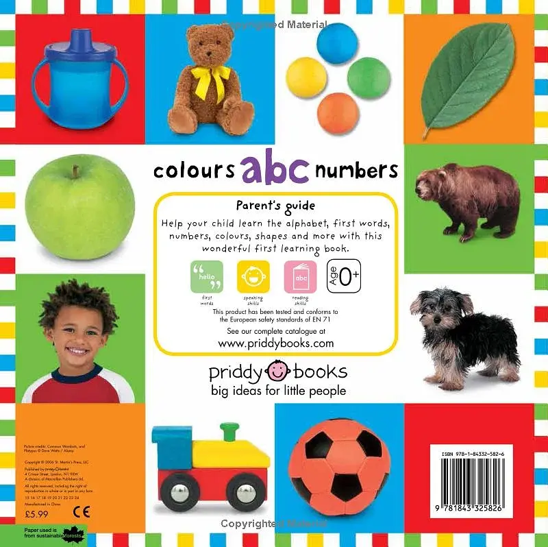 Colours ABC Numbers. First 100 Books - фото 2
