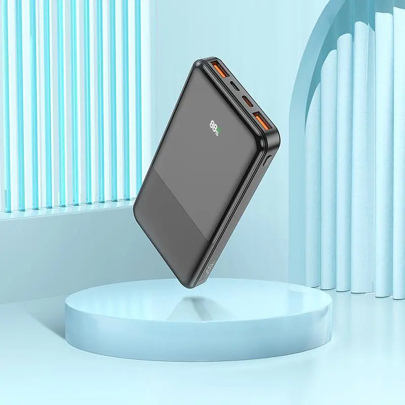 Портативная батарея- внешний аккумулятор Hoco J108 22.5W 10000mAh черный - фото 4