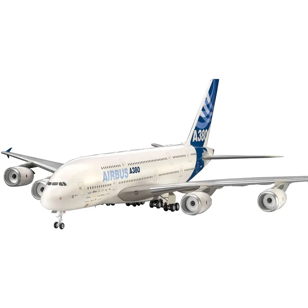 Сборная модель Revell Самолет Airbus A380 Первый полет масштаб 1:144, 163 детали (RVL-04218) - фото 2