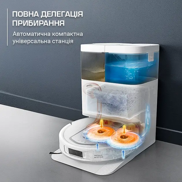 Робот-пилосос Rowenta миючий X-Plorer Serie 580 Max Animal білий (RR9547E0) - фото 3