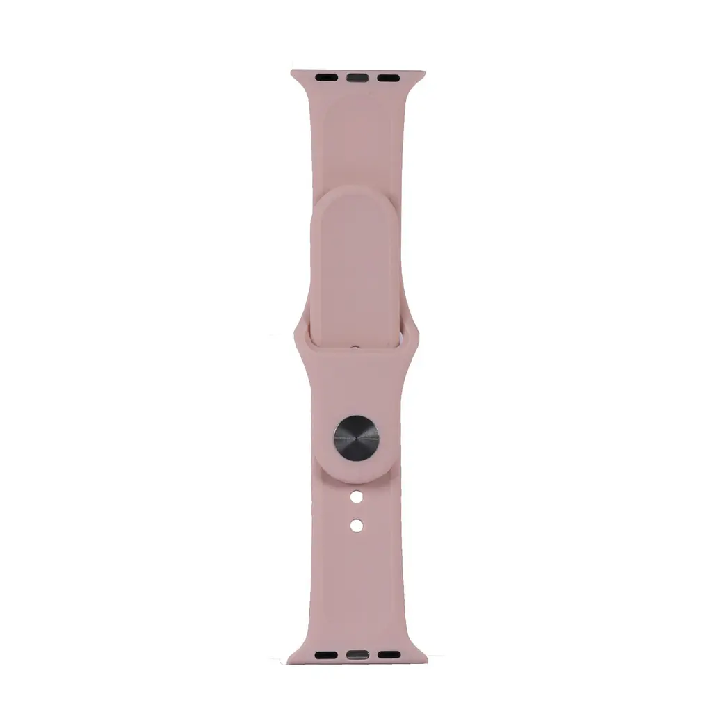 Ремінець Apple Watch Silicone 42/44/45/46/49 мм Рожевий L (19) - фото 2