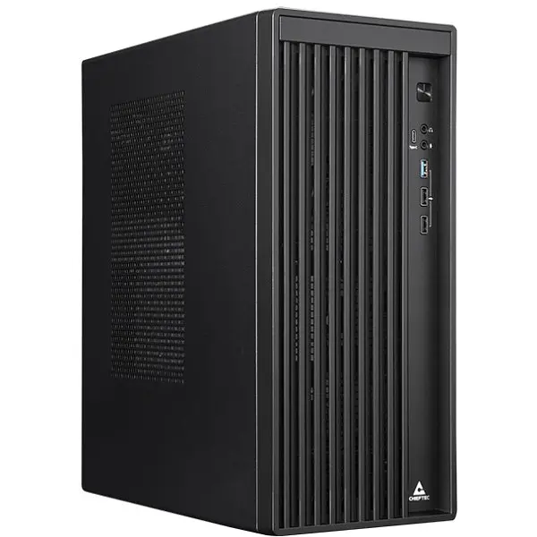 Корпус Chieftec UNI BS-20B-OP, без Блок живлення, mATX, Чорний