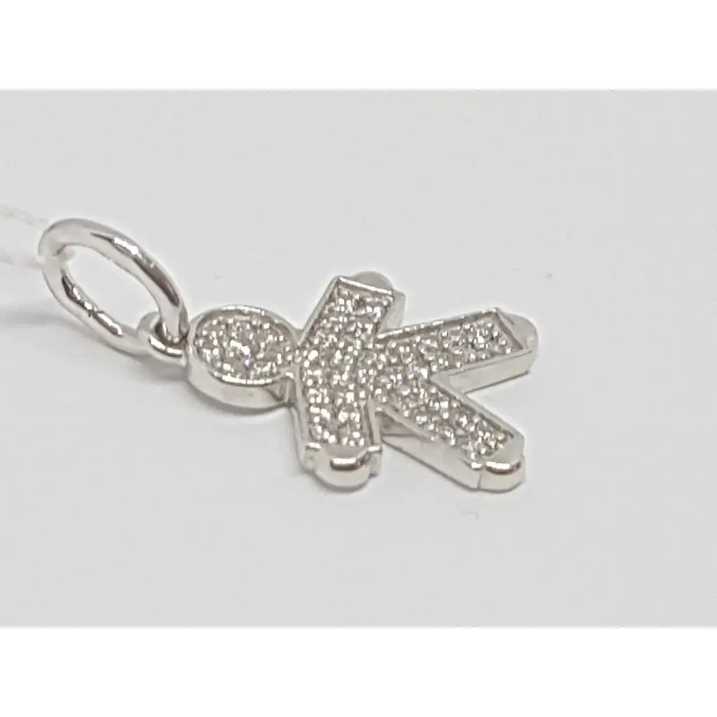 Срібна підвіска Харківська ювелірна фабрика Мальчикс фіанітами. 500209-КР - фото 3