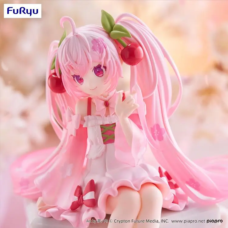 Фигурка Bandai Spirits Вокалоид Хацунэ Мику Сакура Vocaloid Hatsune Miku Sakura 2025 Ver. 14 см BS V HM S 2025 - фото 4