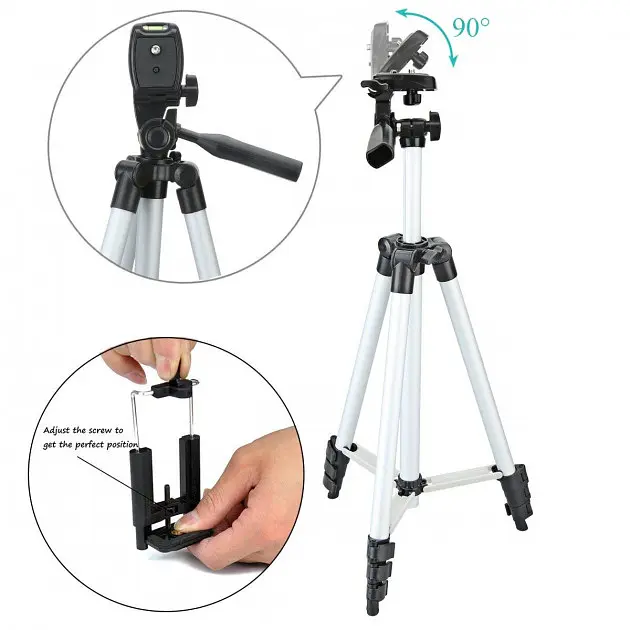 Штатив TRIPOD 3110 для Телефону Камери Фотоапарата з Bluetooth Кнопкою 102см - фото 8