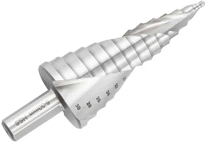Свердло ступінчаcте Wurth HSS SMART STEP-(D6-30MM) ZEBRA (арт. 0694450630) - фото 3