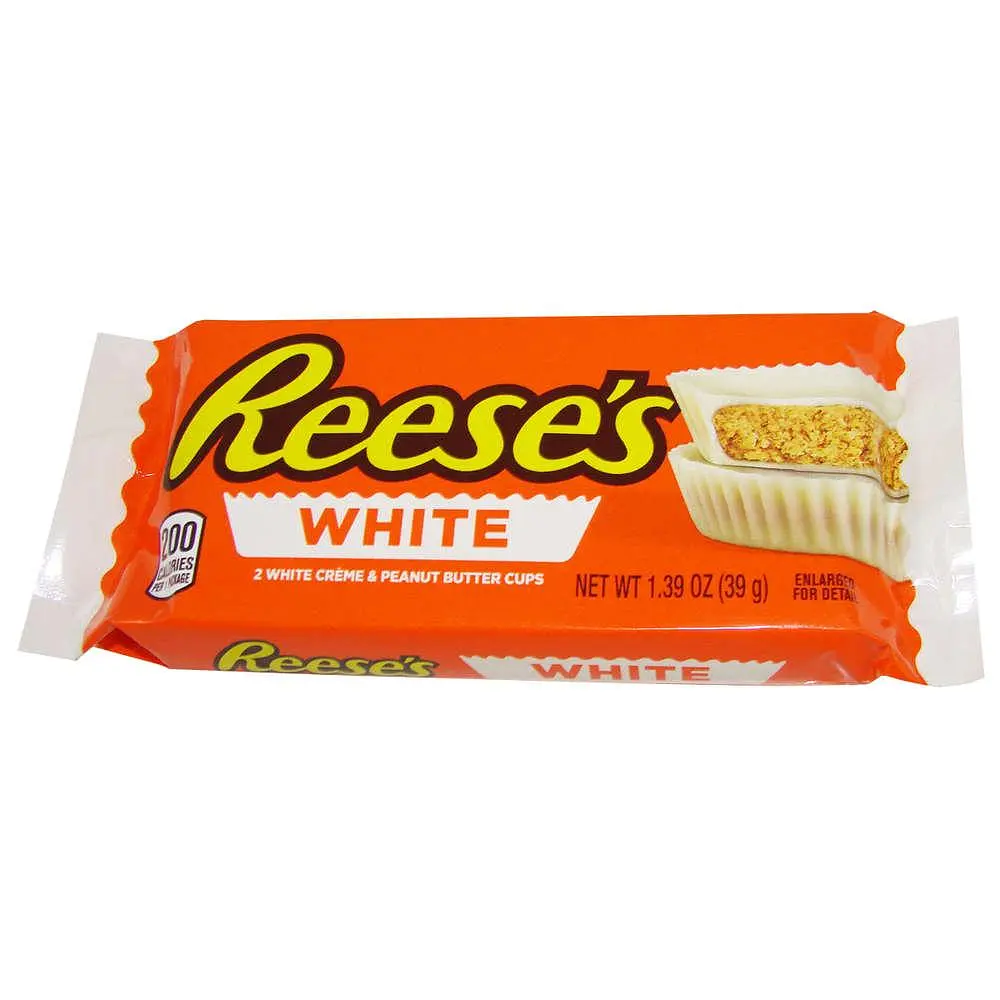 Батончик Reese's White Chocolate Peanut Butter Cups 39 г - фото 2