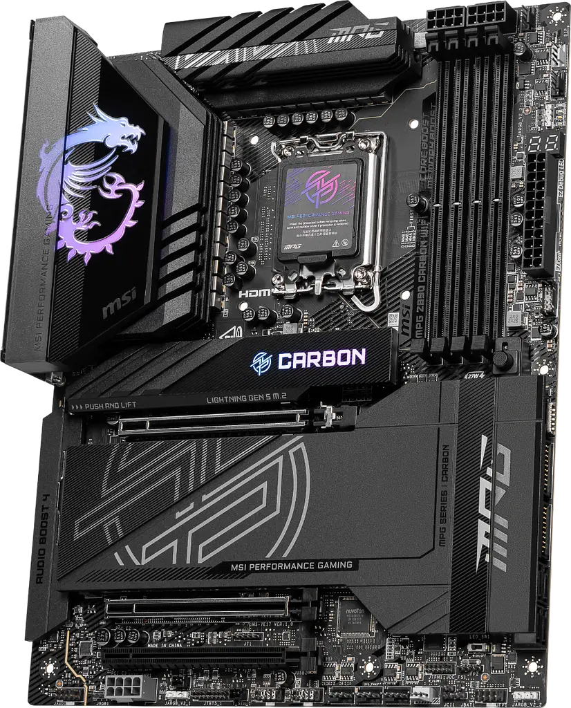 Материнська плата MSI Z890 MPG Carbon Wi-Fi LGA 1851 (MPG Z890 CARBON WIFI) - фото 3