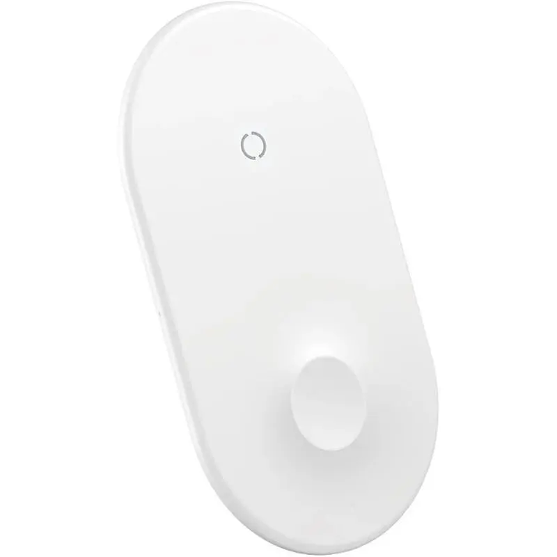 Бездротовий зарядний пристрій Baseus Smart 2 in 1 (Phone + Watch) Type-C Version 10W WX2IN1P20-02 White - фото 5