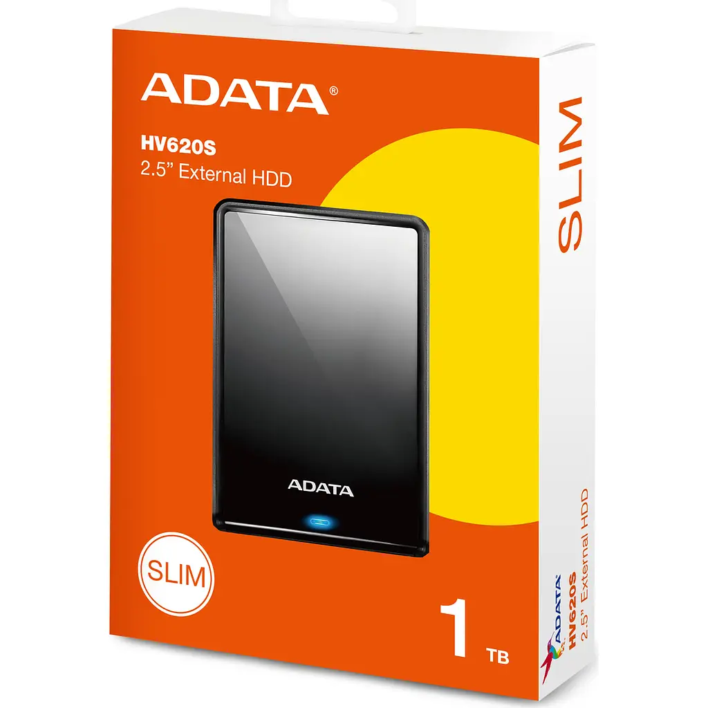 Внешний жесткий диск ADATA DashDrive Classic HV620S 1TB Black (AHV620S-1TU31-CBK) [118127] - фото 5