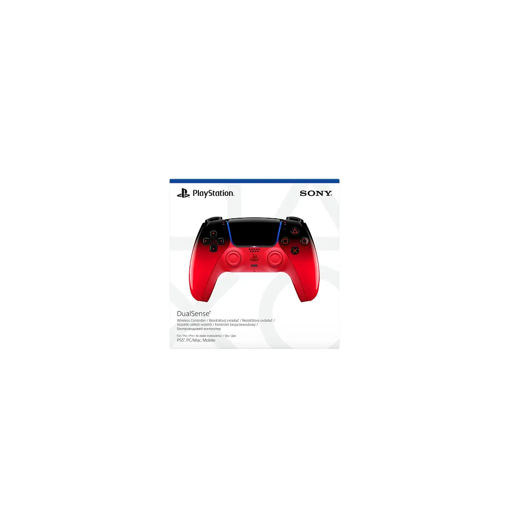 Геймпад Sony Playstation DualSense Bluetooth PS5 Techno Red (1000048516) - фото 7