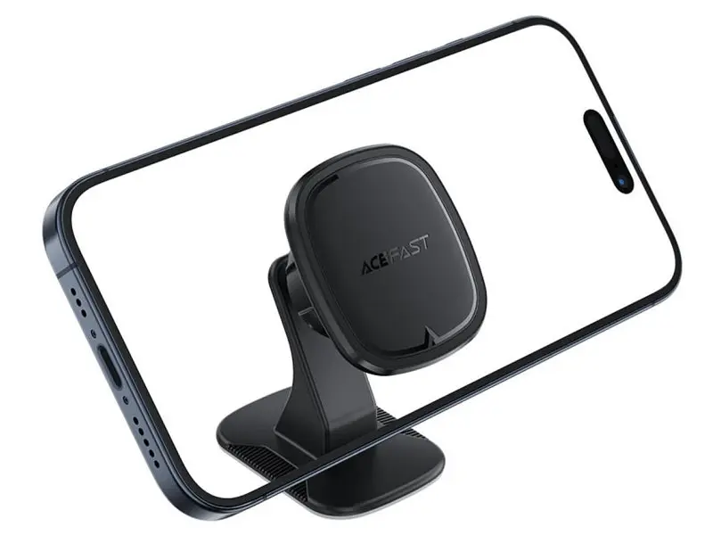 Автомобільний тримач для смартфона Acefast D35 center console magnetic car holder Black - фото 2