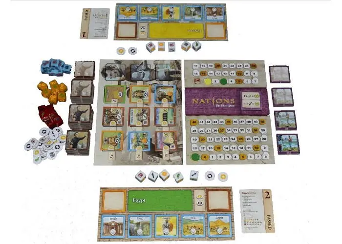 Настільна гра Lautapelit Народи світу: Гра з кубиками (Nations: The Dice Game) (англ.) (PS041) - фото 2