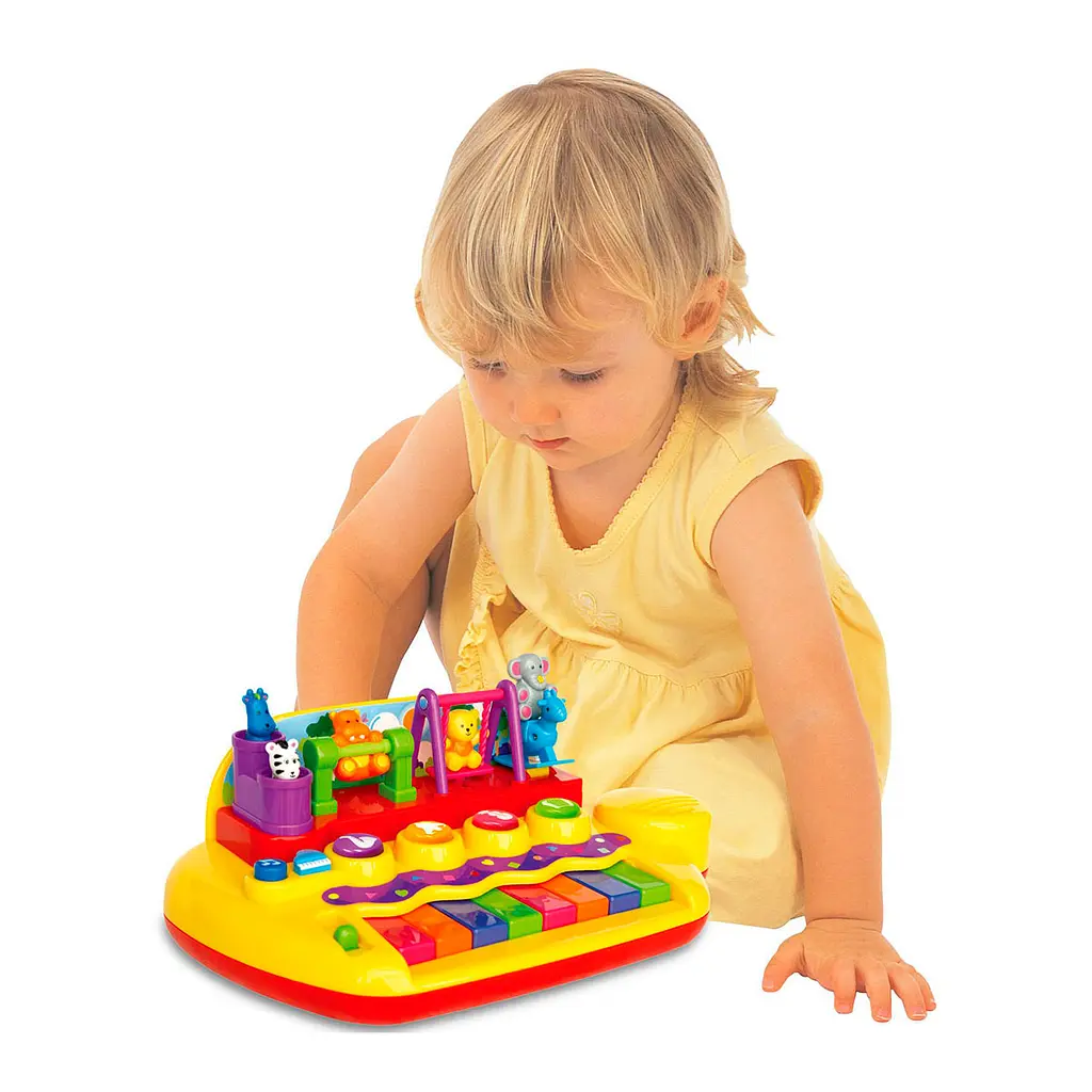 Піаніно Kiddieland Звірята на гойдалці (033423) - фото 6