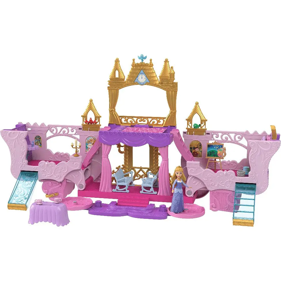Карета-замок Disney Princess 2 в 1 з мінілялькою Аврора (HWX17) - фото 2