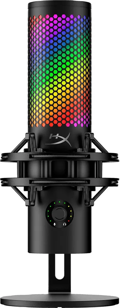 Мікрофон для ПК/ для стрімінгу, подкастів HyperX QuadCast 2 S Black RGB (9A273AA) - фото 2