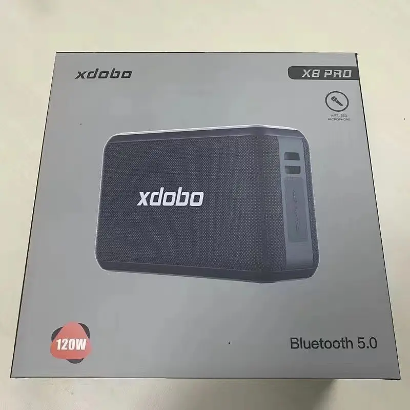 Портативна акустика Xdobo X8 PRO 120W в комплекті 2 мікрофони - фото 3