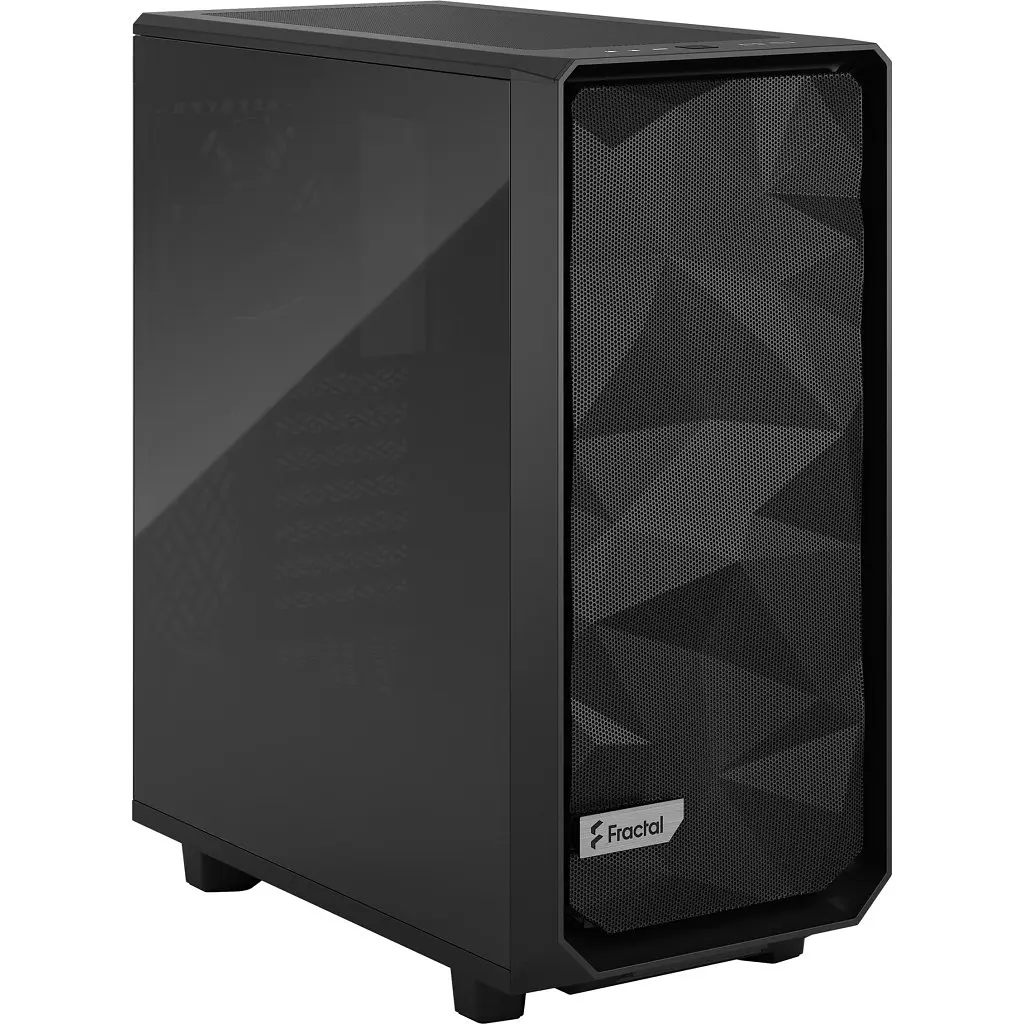 Корпус для ПК Fractal Design Meshify 2 Compact Black TG DT (FD-C-MES2C-02) - фото 4