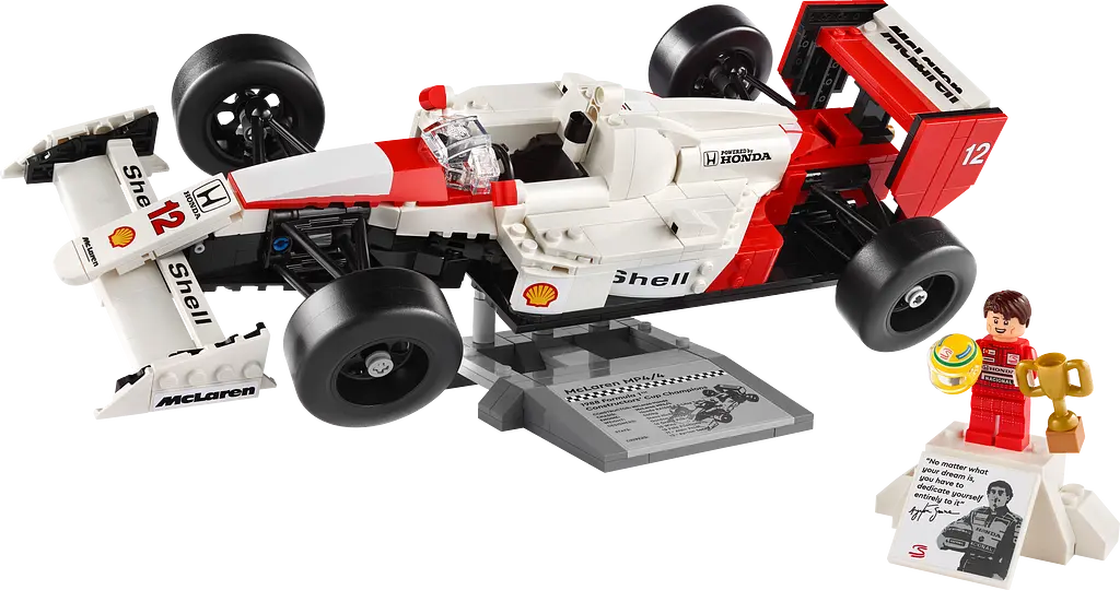 Конструктор LEGO Icons McLaren MP4/4 і Айртон Сенна 693 деталей (10330) - фото 2