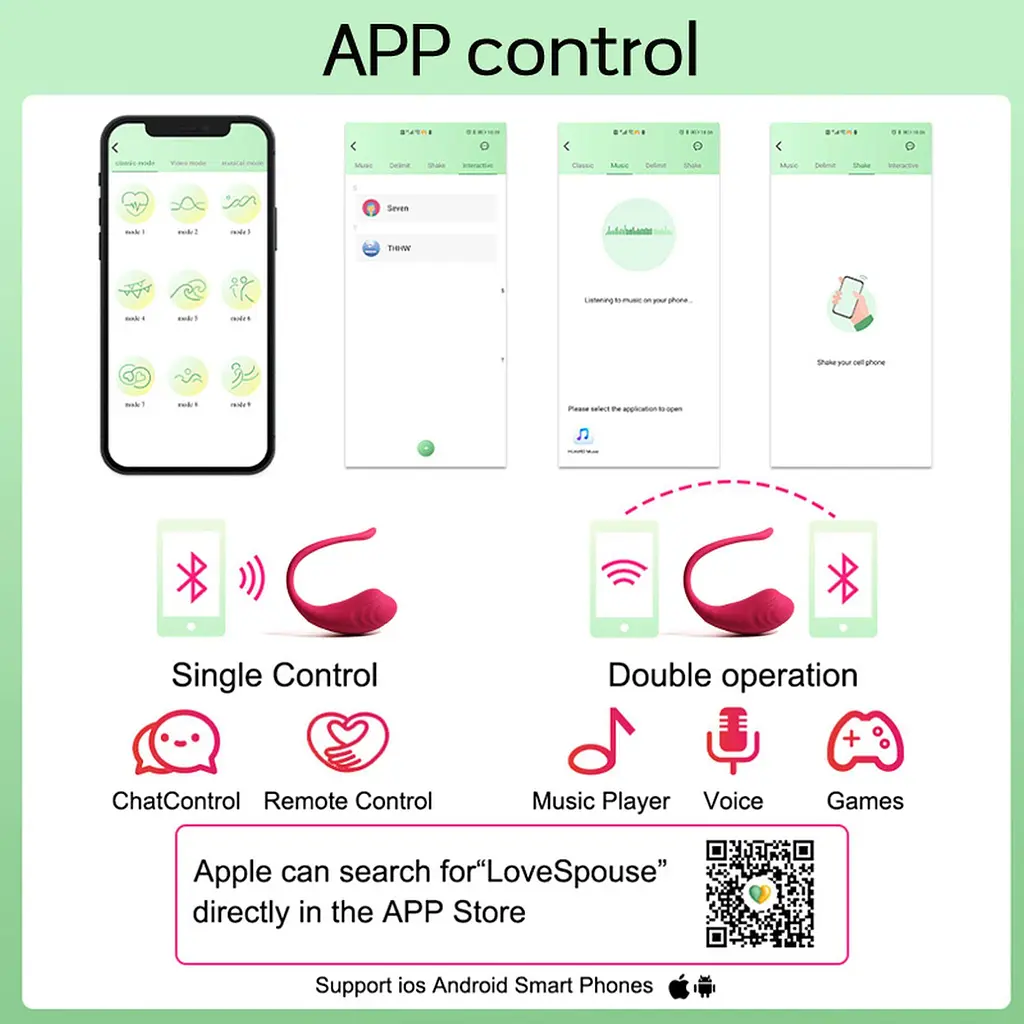 Віброяйце App Love Egg рожеве - фото 9