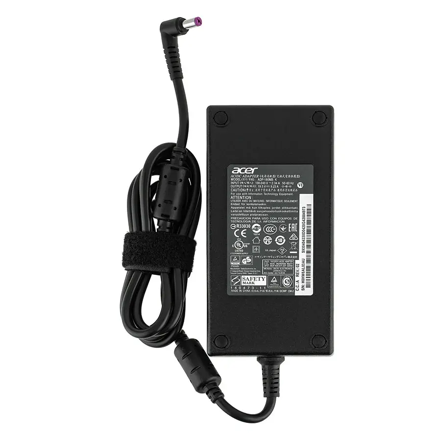 Блок живлення для ноутбука Acer 19.5V, 9.23A, 180W, 5.5x1.7мм, black (без кабелю !) - фото 3