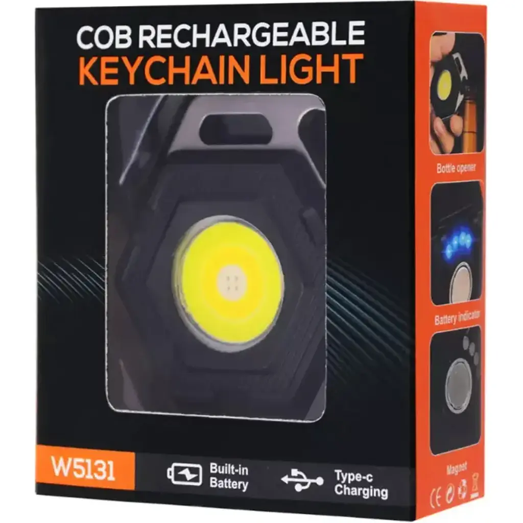 Багатофункціональний ліхтарик DK Handheld Multifunctional LED Flashlight W5131 Black [76992] - фото 6