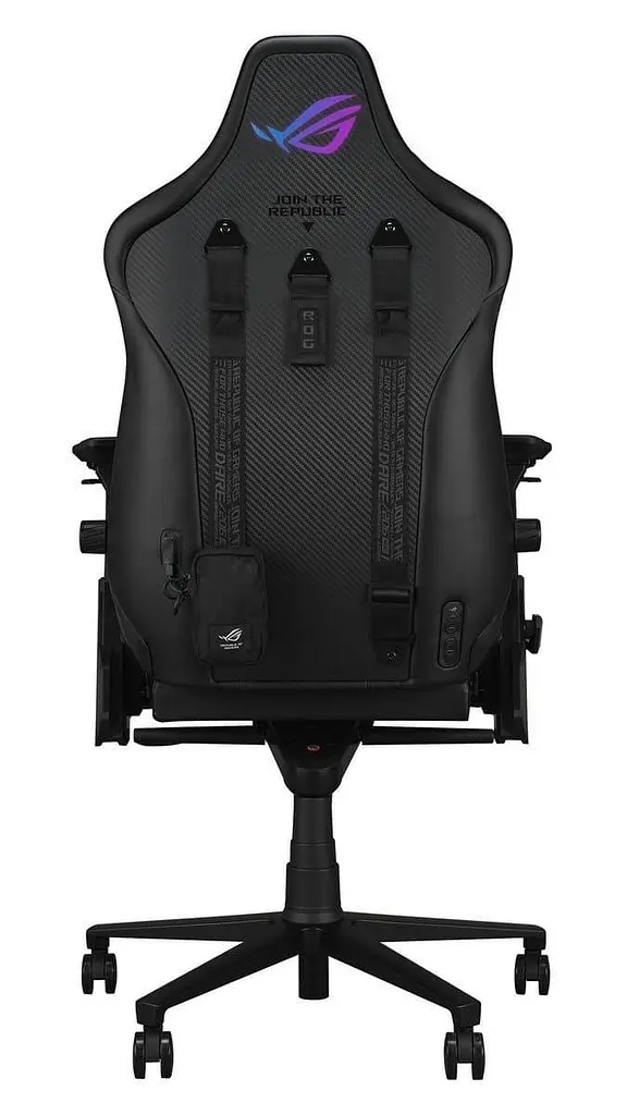 Ігрове крісло ASUS SL302 ROG Courser Gaming Chair Black (90GC01S0-MSG010) - фото 7
