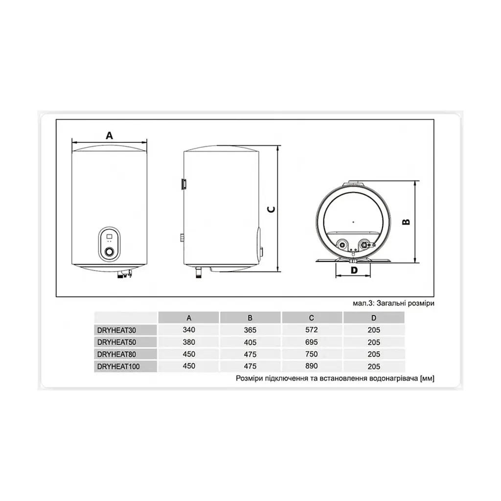 Бойлер Gorenje DryHeat 50 (747937) - фото 4