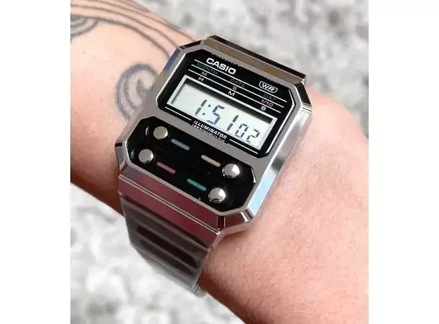 Годинник CASIO A100WE-1AEF - фото 2
