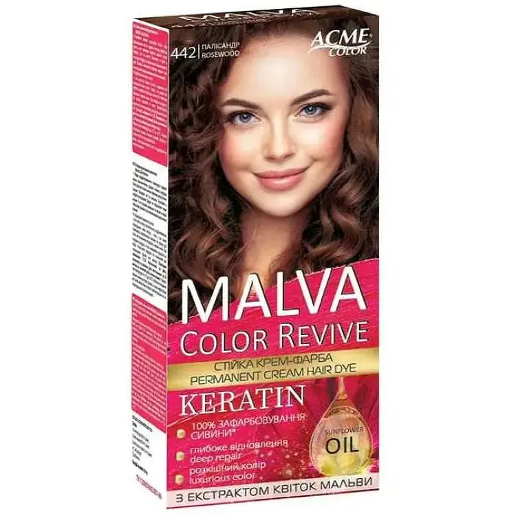 Крем-фарба MALVA COLOR REVIVE Палiсандр 442