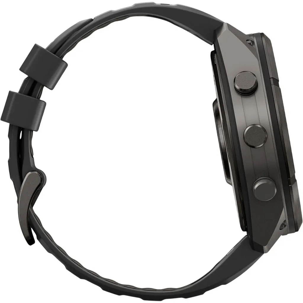 Смарт-годинник Garmin Fenix 9 Pro inReach 47mm Carbon Gray DLC Titanium w. Black/Pebble Gray Silicone Band (010-04336-10/11) [177387] - фото 4
