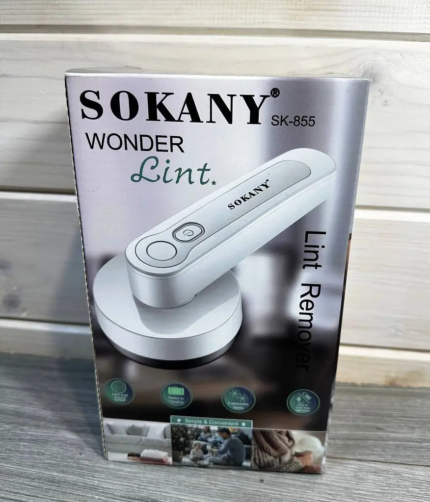 Машинка для стрижки катишок Sokany SK-855 акумуляторне видалення катишків для одягу - фото 8