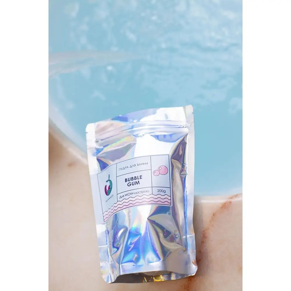 Пудра для ванни Mermade Bubble Gum 200 г (MRP0001L) - фото 3