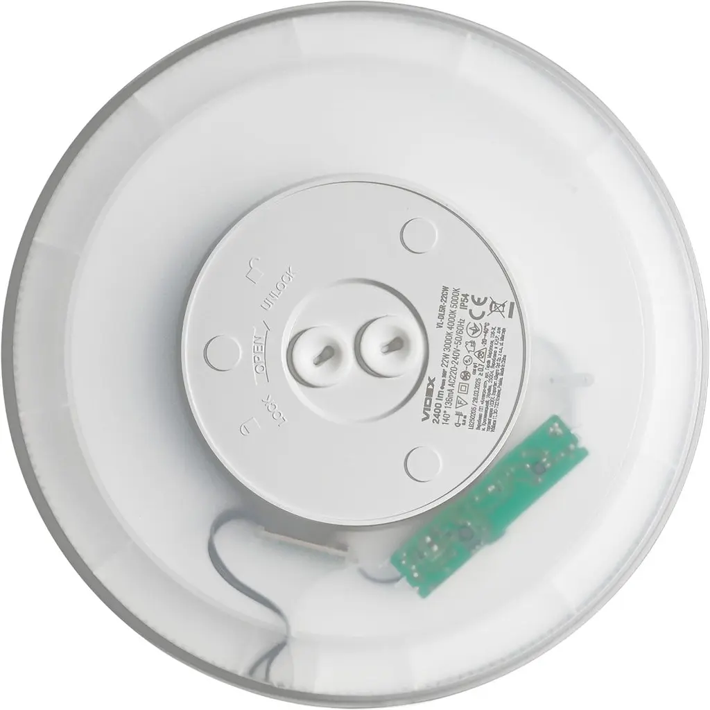Стельовий світильник Videx DL5R 3000K-4000K-5000K White (VL-DL5R-22CW) [145696] - фото 3