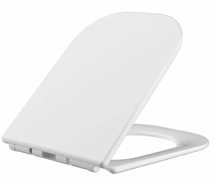 Сиденье для унитаза Mixxus Seat Cover Quadro-2003 с микролифтом 430x338х35 мм MI6689, Белый - фото 3